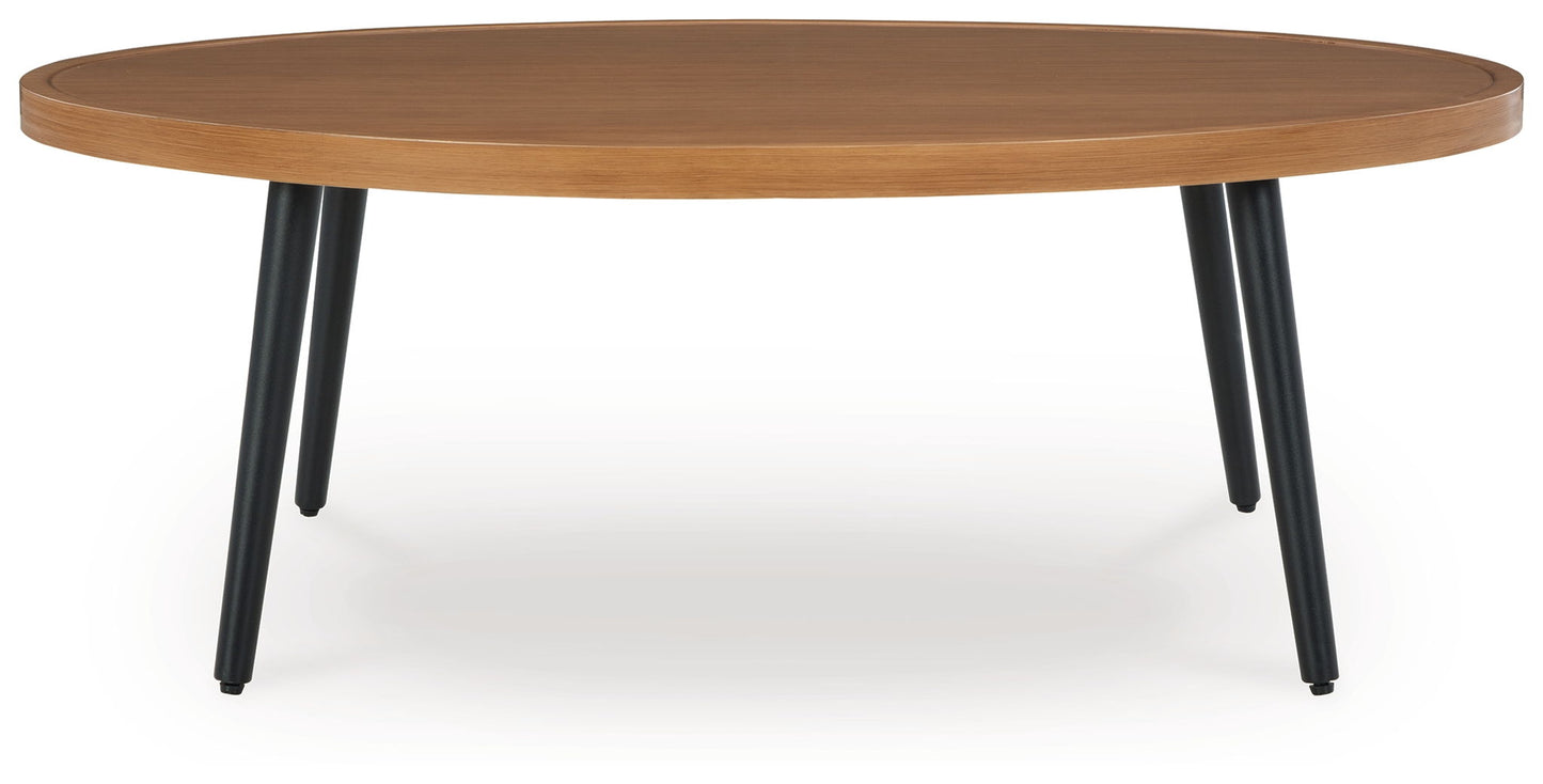 Horizon Hall - Cocktail Table - Two-tone Brown