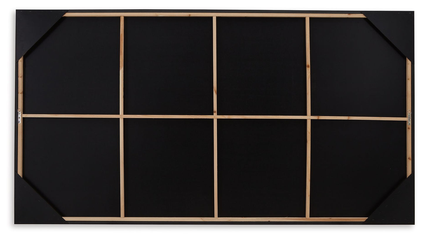 Delstone - Wall Art - Black / White