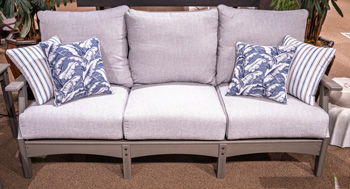 Cove Beach - Sofa With Cushion - Gray