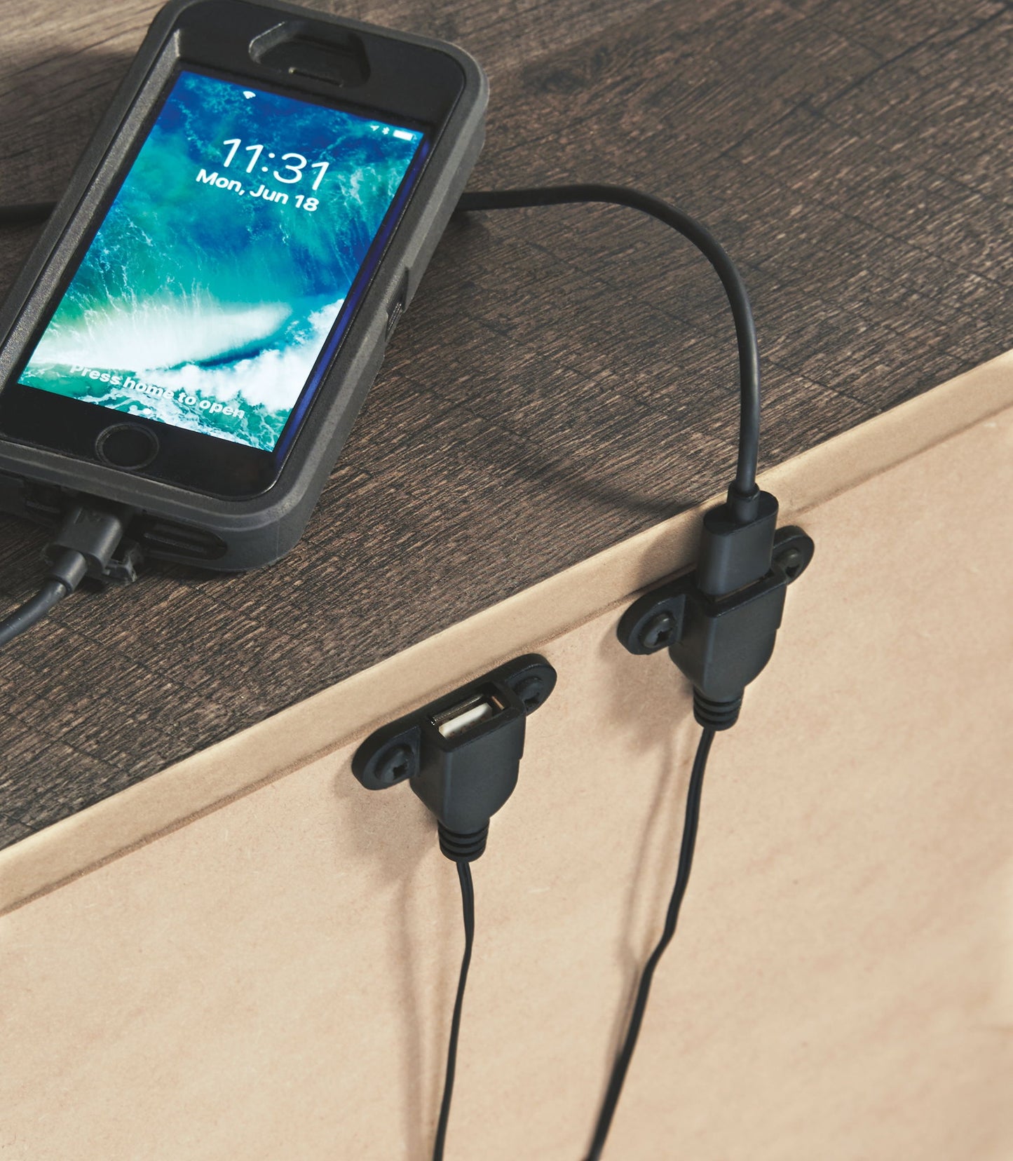 Wynnlow - Two Drawer Night Stand - Gray