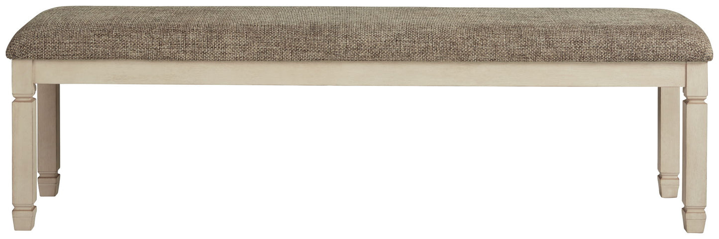 Bolanburg - Extra Large UPH DRM Bench - Brown / Beige