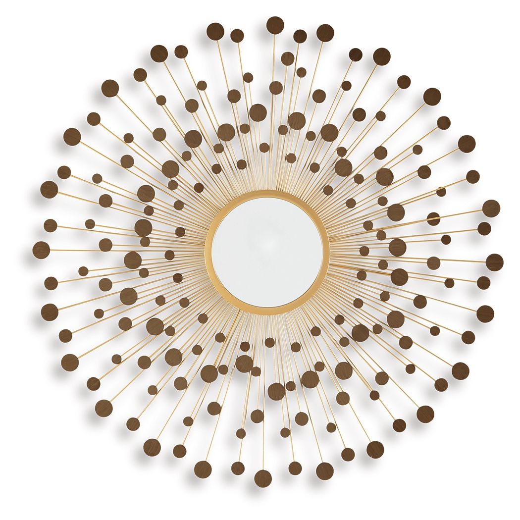 Morwenna - Accent Mirror - Bronze / Gold Finish