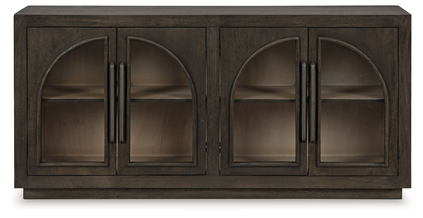 Dreley - Accent Cabinet - Grayish Brown