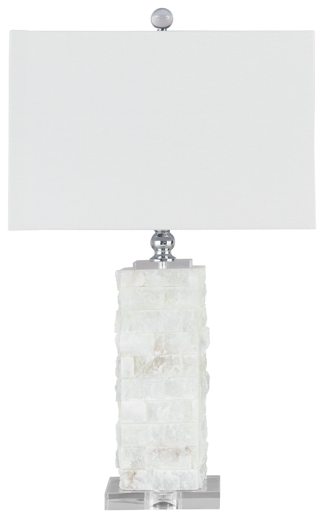 Malise - Alabaster Table Lamp - White