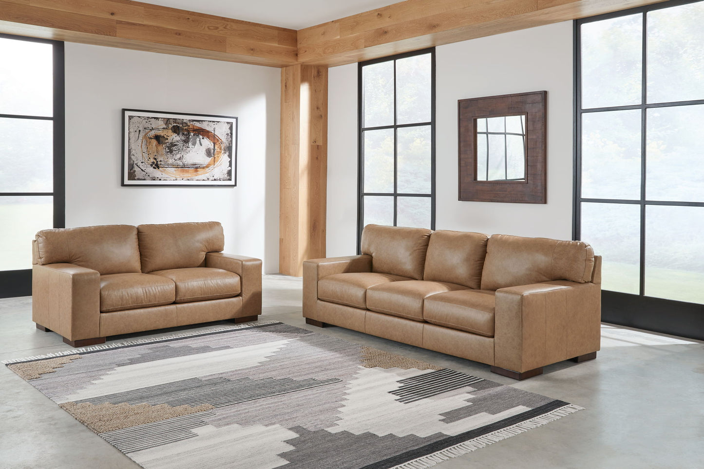 Lombardia - 2 Pc. - Sofa, Loveseat - Tumbleweed