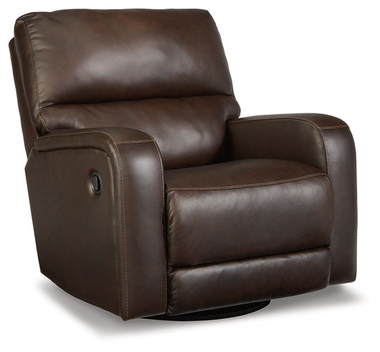Emberla - Swivel Glider Recliner - Coffee