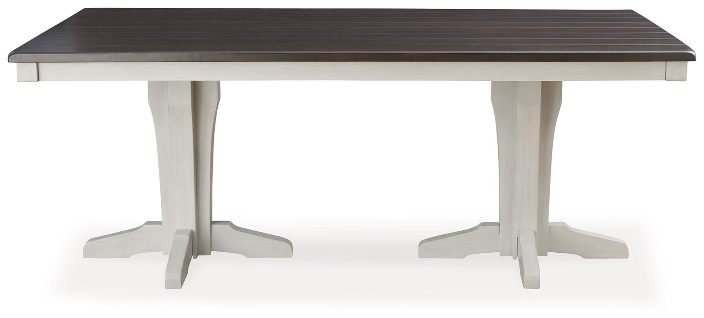 Darborn - Dining Table - Gray / Brown