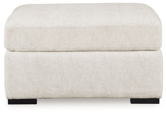 Chessington - Oversized Accent Ottoman - Ivory