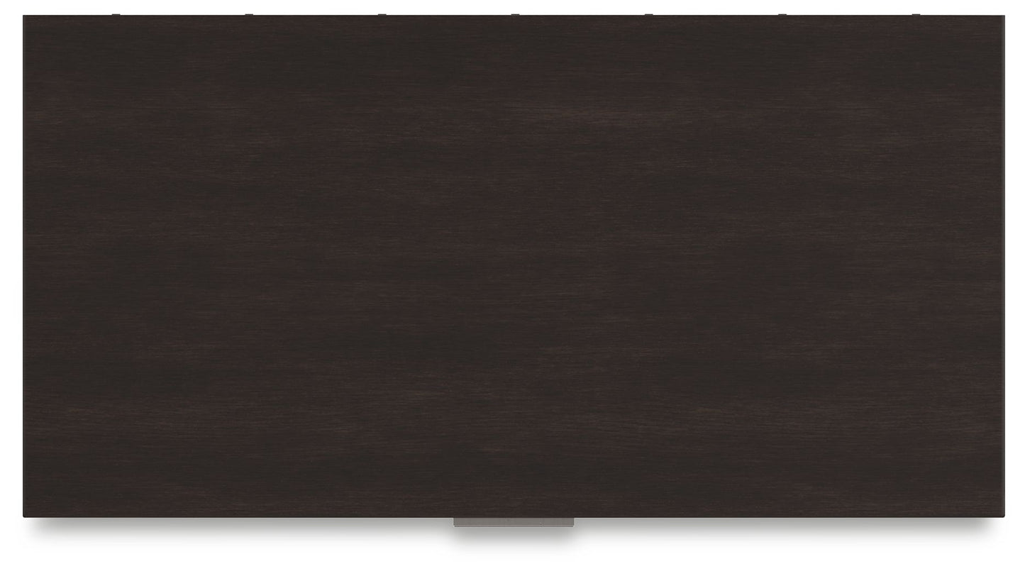 Covetown - Five Drawer Chest - Dark Brown