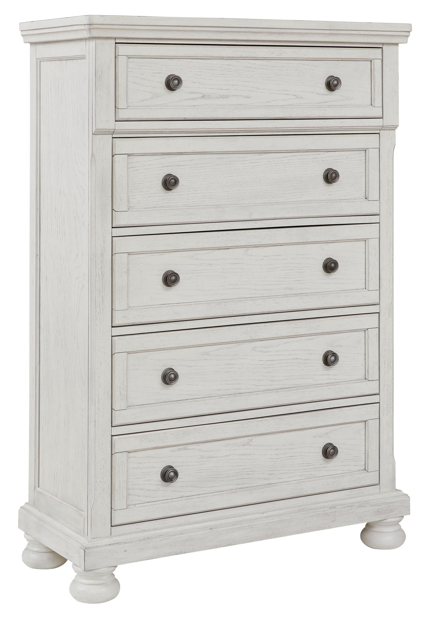 Robbinsdale - Five Drawer Chest - Antique White