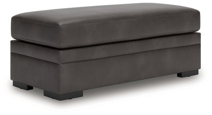 Lofton-Pike - Oversized Accent Ottoman - Shadow