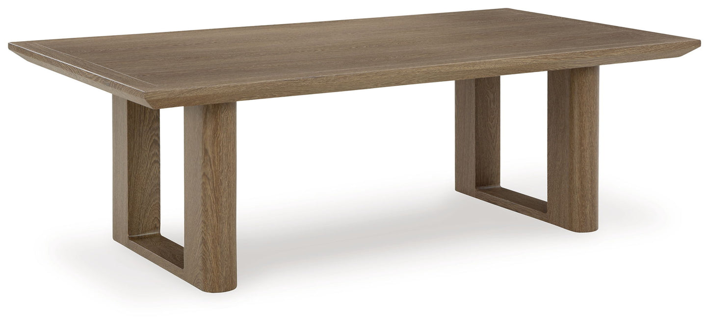 Serene Bay - Rectangular Cocktail Table - Dark Brown