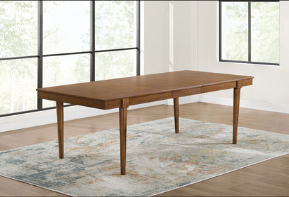 Lyncott - Rectangular Dining Room Extension Table - Brown