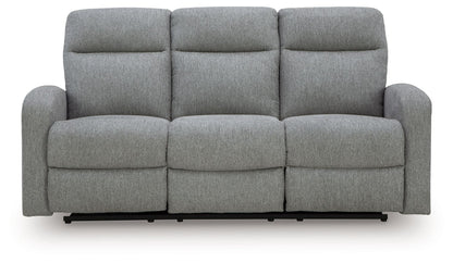 Gauntlet - Reclining Sofa - Sterling