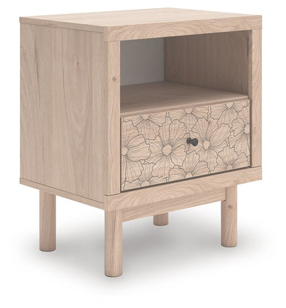 Arloster - One Drawer Night Stand - Tan