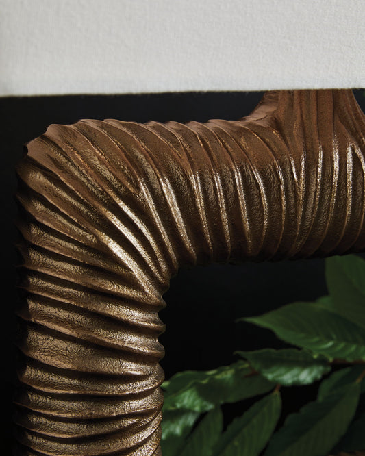 Garronby - Metal Table Lamp - Antique Brass Finish