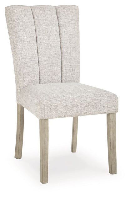 Larawyn - Dining Upholstered Side Chair (Set of 2) - Bisque