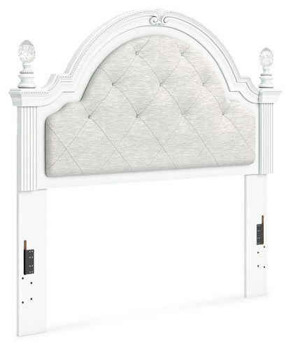 Kozlani - Full Upholstered Panel Headboard - White