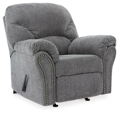 Allmaxx - Rocker Recliner - Pewter
