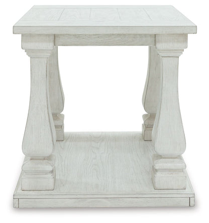 Arlendyne - Rectangular End Table - Antique White