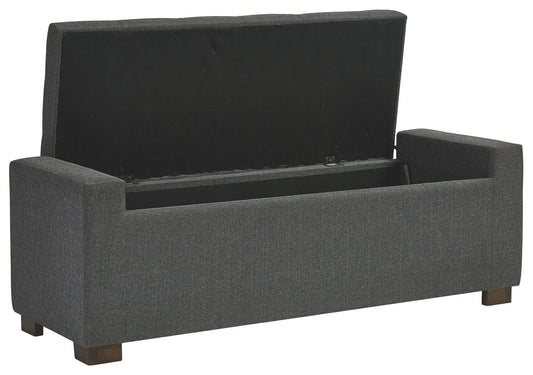 Cortwell - Storage Bench - Gray