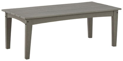 Visola - Rectangular Cocktail Table - Gray