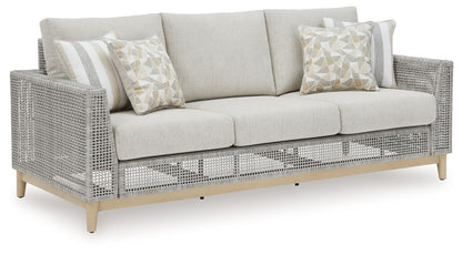 Seton Creek - Sofa With Cushion - Gray