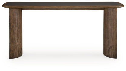 Dontayne - Sofa Table - Warm Brown