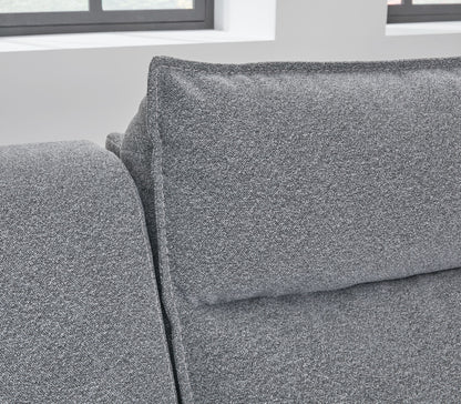 ModMax II - Salt And Pepper - Reclining Sectional