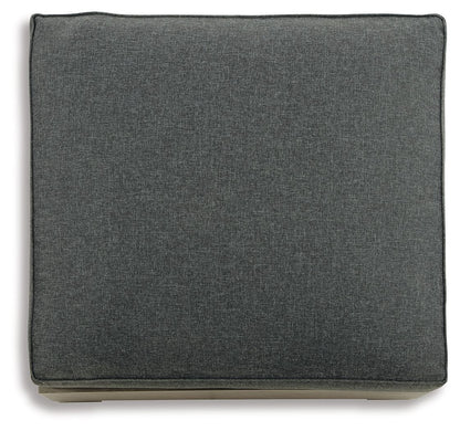 Citrine Park - Ottoman With Cushion - Brown