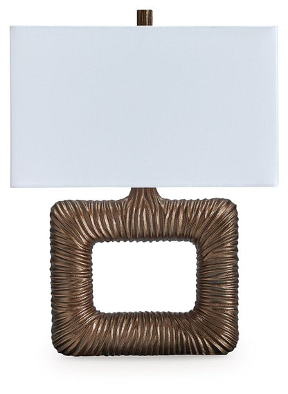 Garronby - Metal Table Lamp - Antique Brass Finish