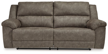 Laresview - 2 Seat Reclining Sofa - Fossil