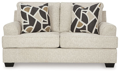 Heartcort - Loveseat - Quartz