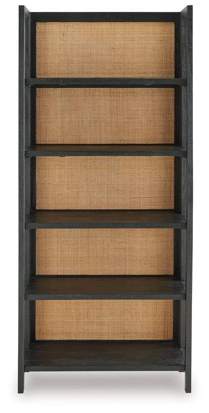Abyard - Bookcase - Black / Natural