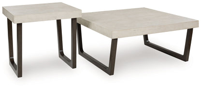 Westenfort - Occasional Table Set (Set of 2) - Espresso / Gray