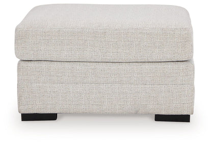 Koralynn - Oversized Accent Ottoman - Stone