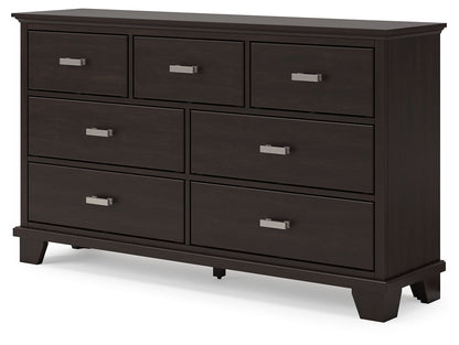 Covetown - Dresser - Dark Brown