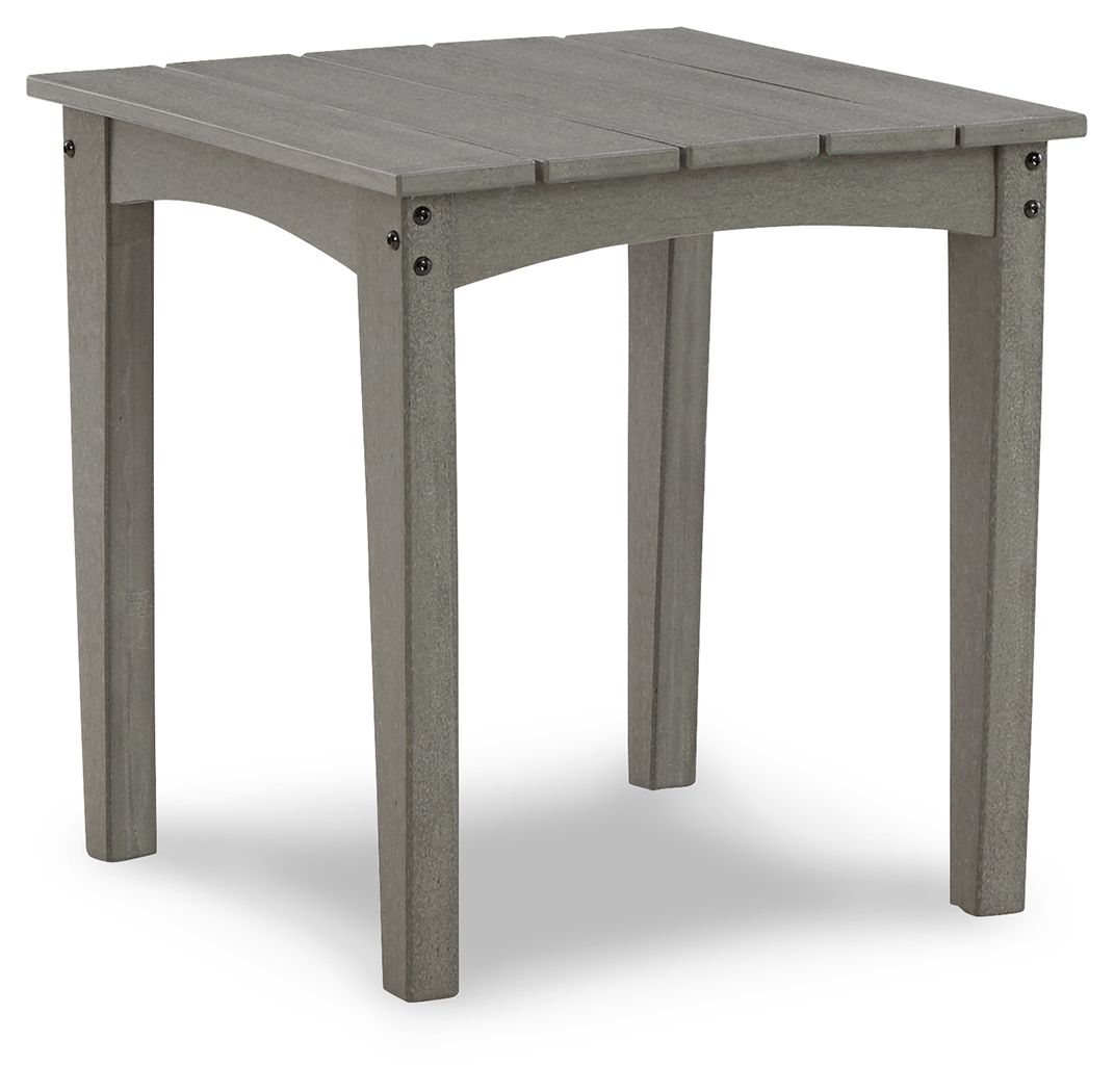 Visola - Square End Table - Gray