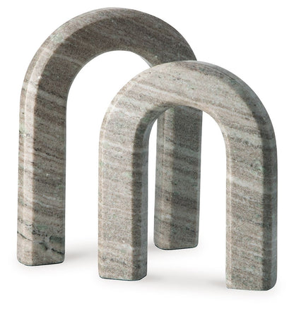 Keithton - Sculpture Set (Set of 2) - Taupe