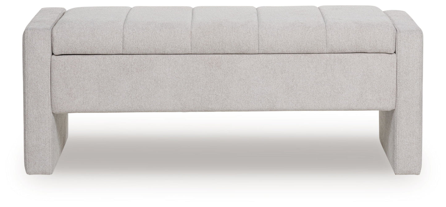 Akselman - Storage Bench - Gray