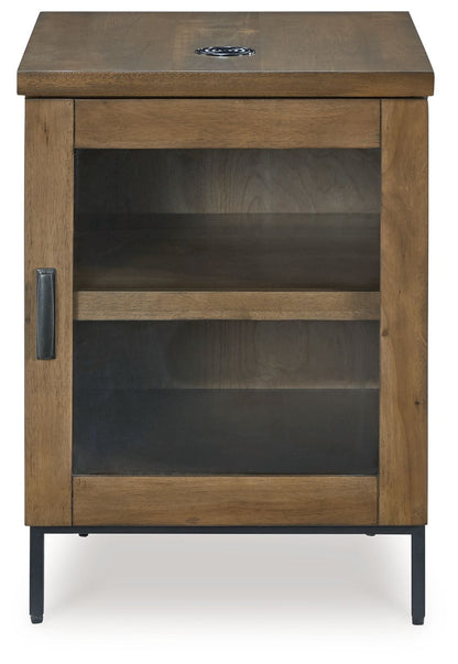 Torlanta - Chair Side End Table - Brown