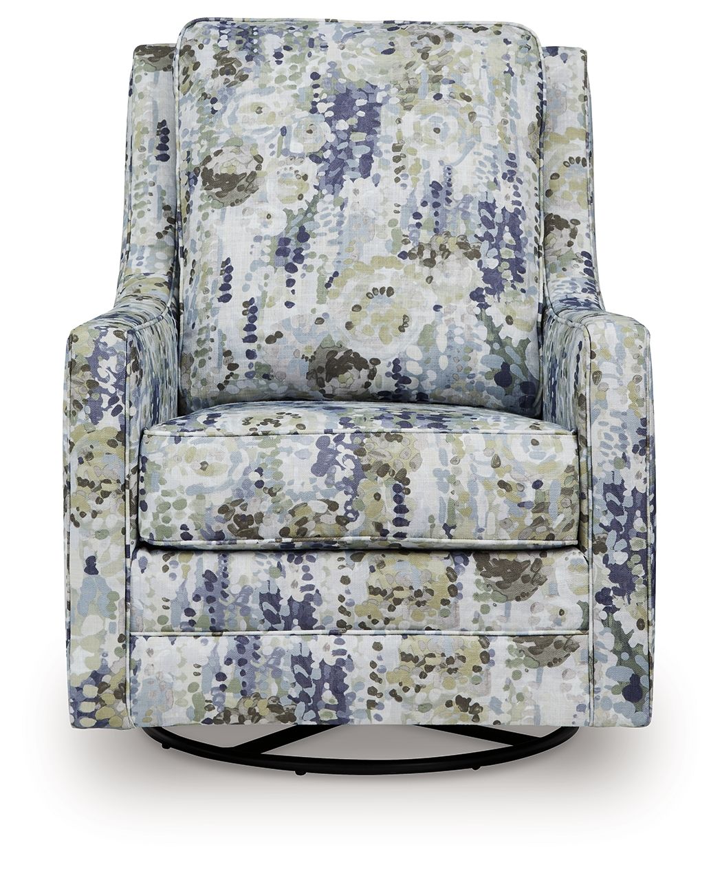 Dustinford - Swivel Glider Accent Chair - Multi