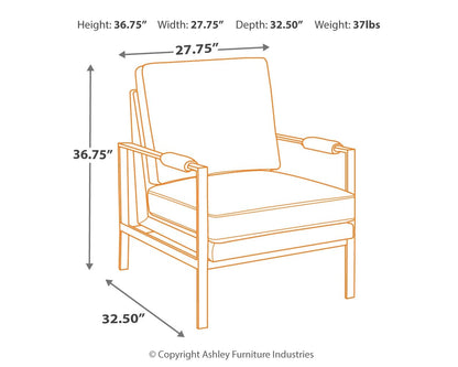 Peacemaker - Accent Chair - Brown