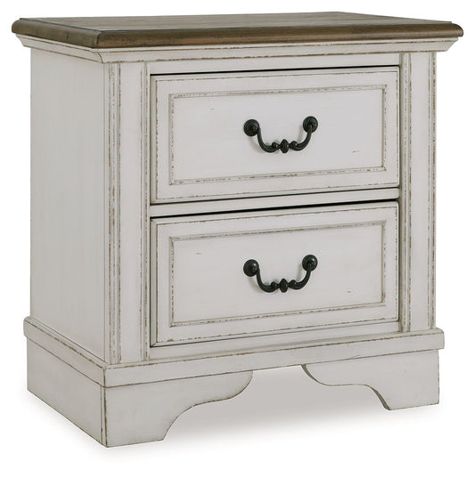 Blendon - Two Drawer Night Stand - Two-tone