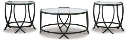 Tarrin - Occasional Table Set (Set of 3) - Black
